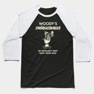 Woody's SmorgasBurger_60s Baseball T-Shirt